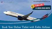 Book your online ticket with Delta Airlines