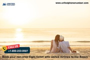Book your non-stop flight ticket with United Airlines to the Beach