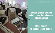 Book your Delta Airlines business class seat